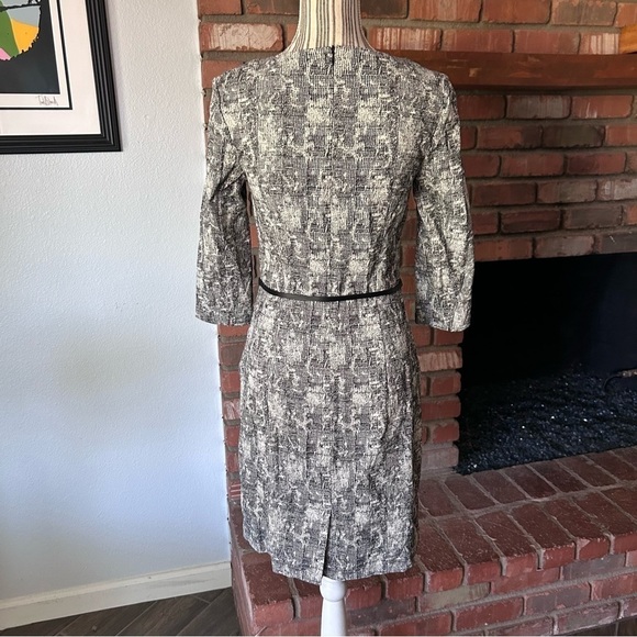 M.M. Lafleur The Etsuko Tailored Pencil Dress in Crackle Sz 4 - Picture 8 of 10
